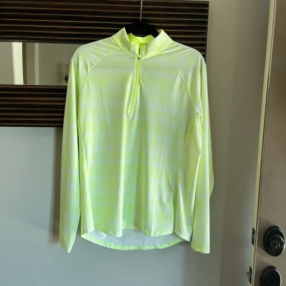 adidas Women's UPF Long Sleeve Polo Mock Neck Zip New XL - Picture 10 of 11